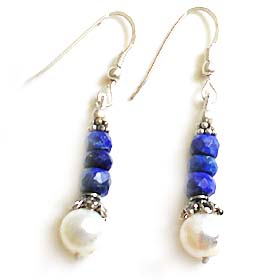 Ohrringe Lapislazuli