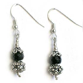 Ohrringe Silber Granat