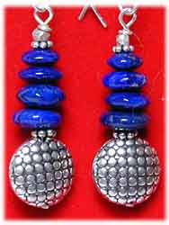 Ohrringe  Lapislazuli