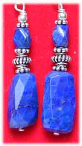 Ohrringe  Lapislazuli