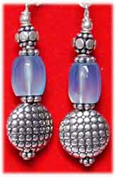  Ohrringe  Chalcedon