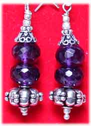 Ohrringe Amethyst Ohrringe Amethyst