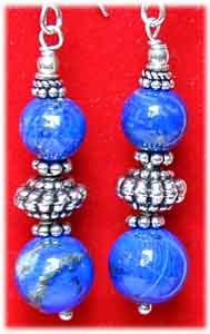  Ohrringe Lapislazuli