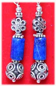  Ohrringe Lapislazuli