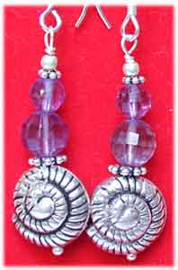 Ohrringe Amethyst Ohrringe Amethyst