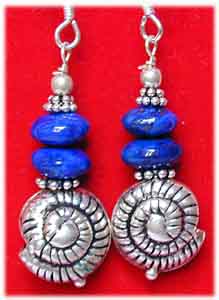 Ohrringe Lapislazuli