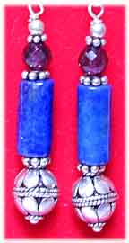 Ohrringe Lapislazuli