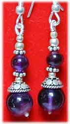 Ohrringe Amethyst Ohrringe Amethyst