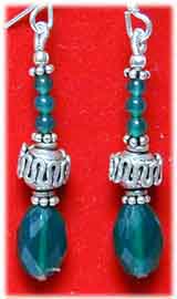  Ohrringe Chalcedon