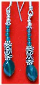  Ohrringe Chalcedon
