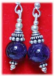 Ohrringe Amethyst Ohrringe Amethyst