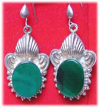  Ohrringe  Chalcedon