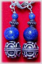  Ohrringe Lapislazuli