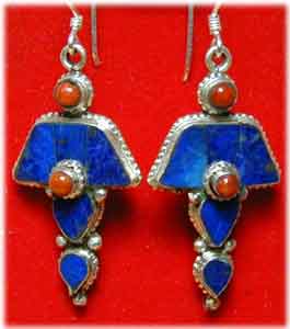  Inlay Ohrringe 